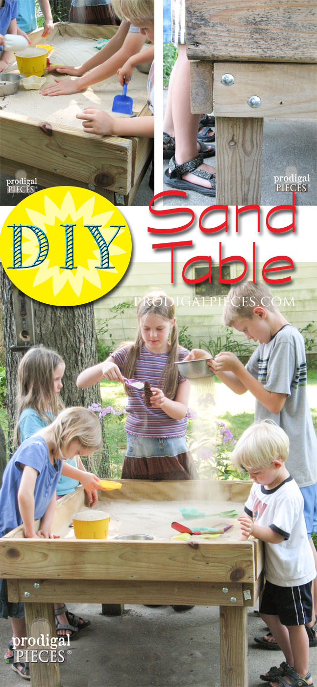 DIY Sensory Fun Sand Table by Prodigal Pieces | prodigalpieces.com