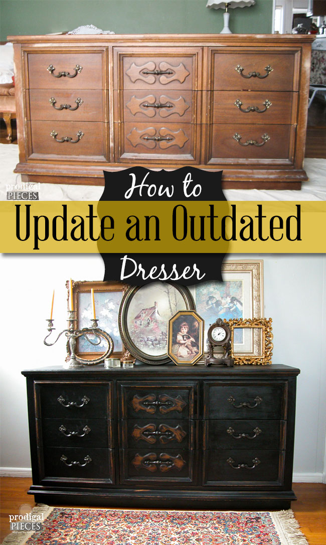 How to Update an Outdated Dresser | Prodigal Pieces | prodigalpieces.com