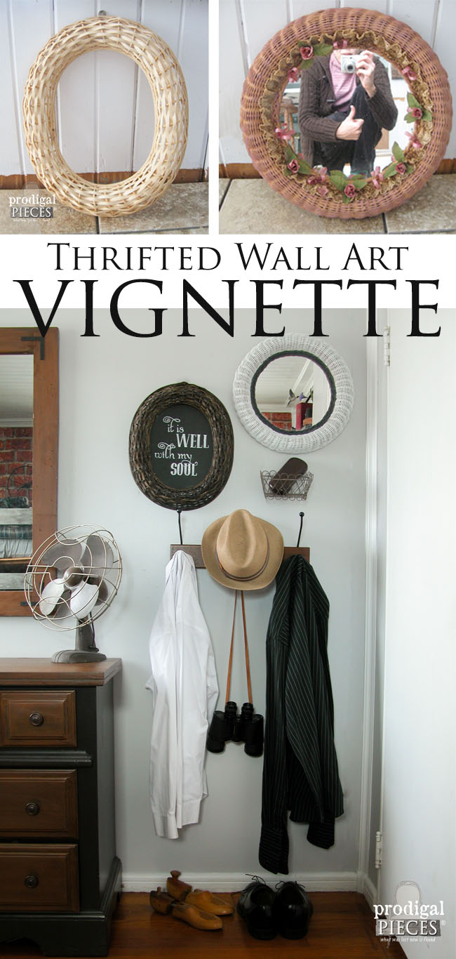 Create Your Own Wall Art with Thrifted Finds by Prodigal Pieces | www.prodigalpieces.com
