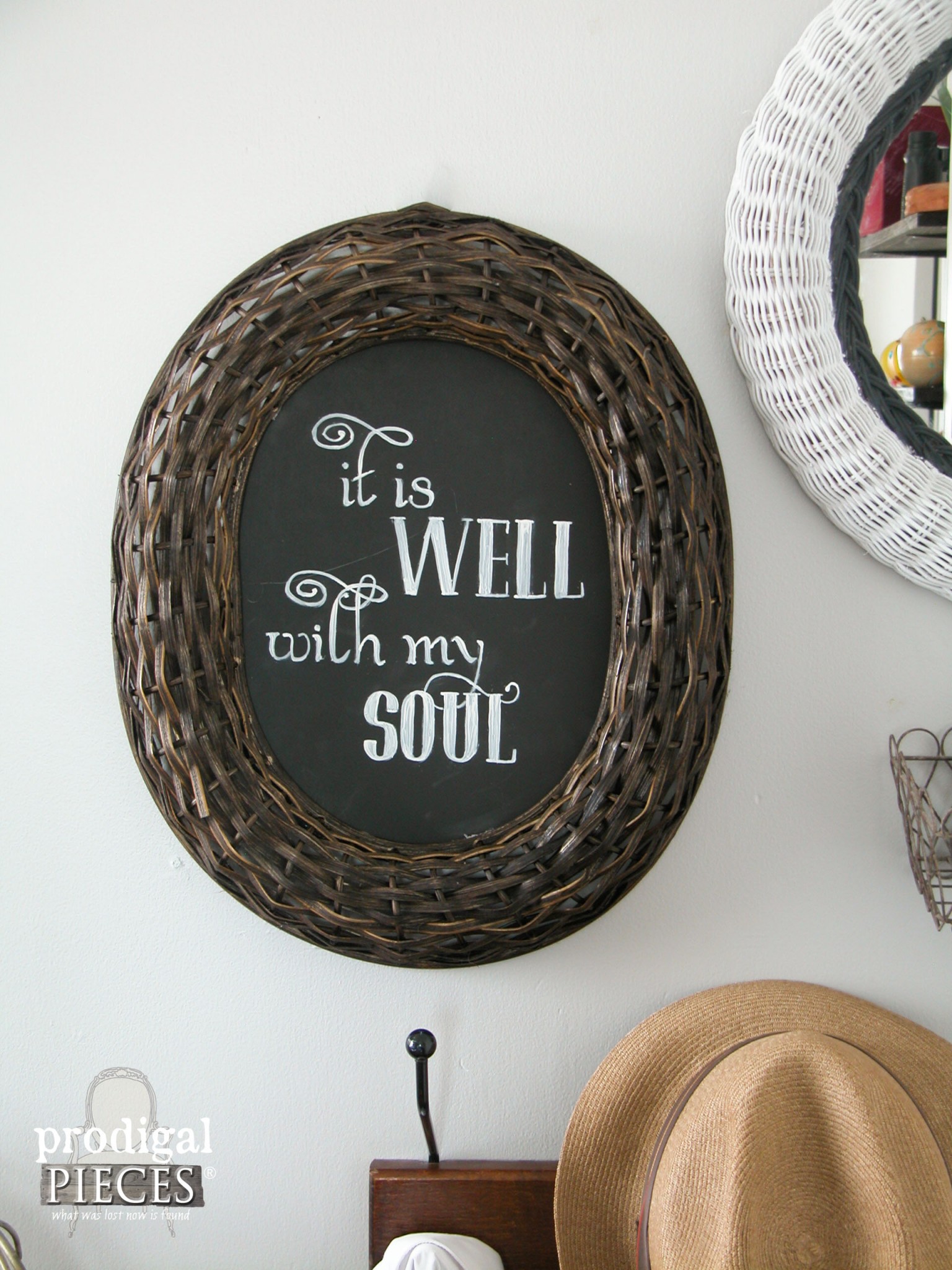 "It is Well with My Soul" Wall Art by Prodigal Pieces | www.prodigalpieces.com