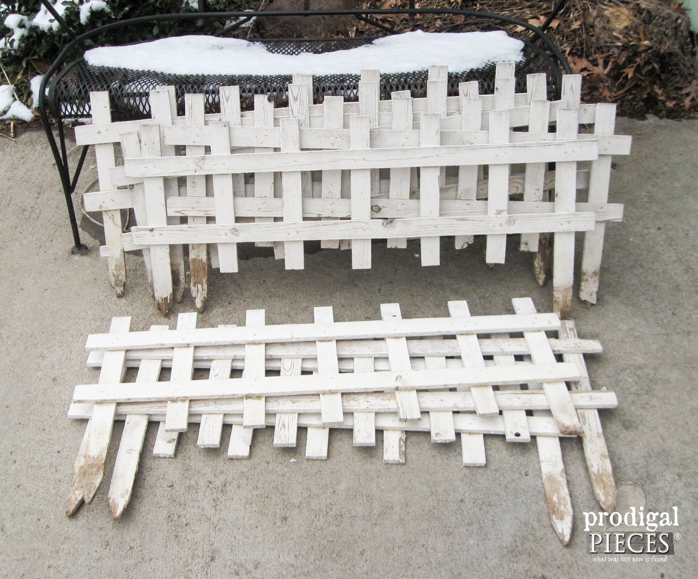 Curbside Garden Picket Fence found Curbside by Prodigal Pieces | www.prodigalpieces.com