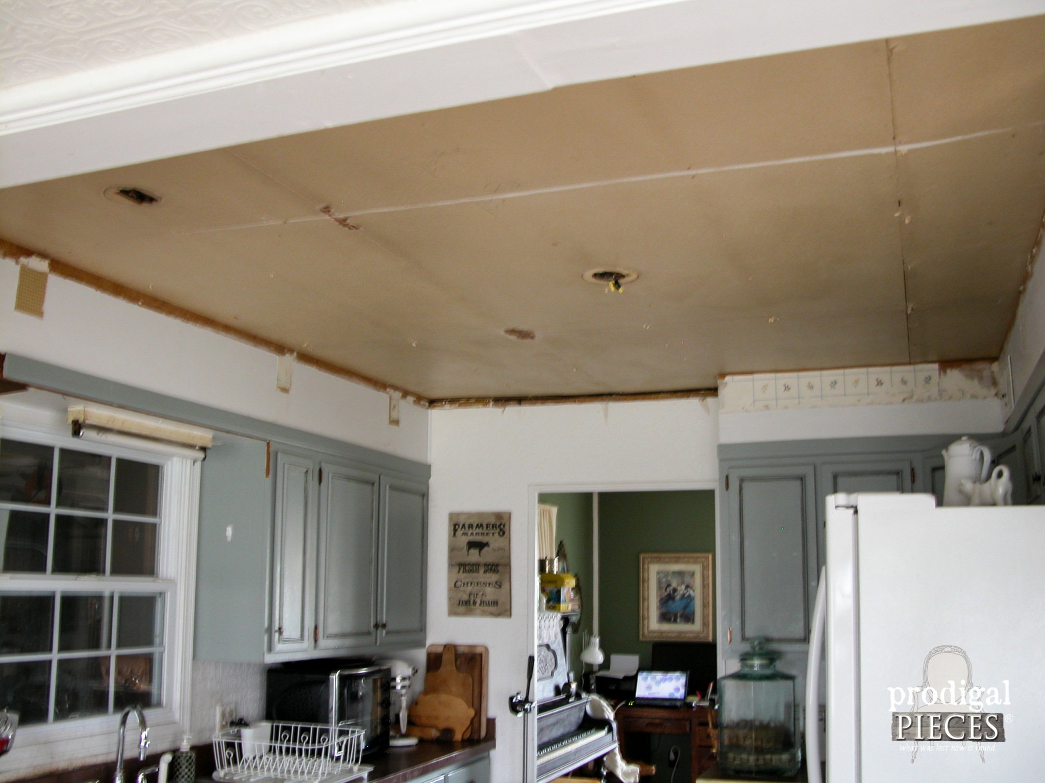 Kitchen Ceiling Restoration | Prodigal Pieces | www.prodigalpieces.com
