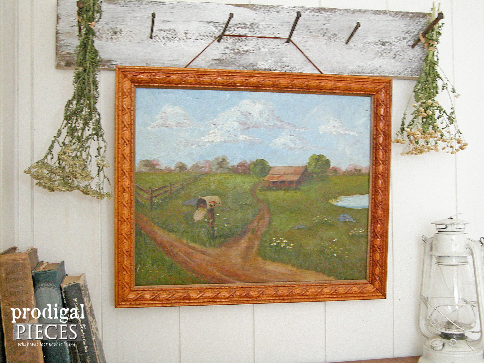 "Summertime Home" Pastoral Painting | Prodigal Pieces | www.prodigalpieces.com