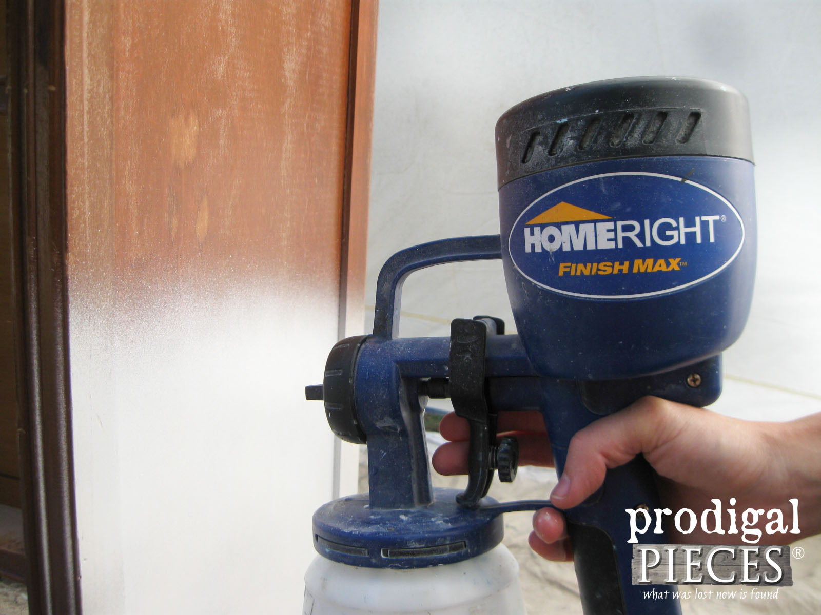 HomeRight Finish Max Paint Sprayer for Furniture Painting | Prodigal Pieces | www.prodigalpieces.com