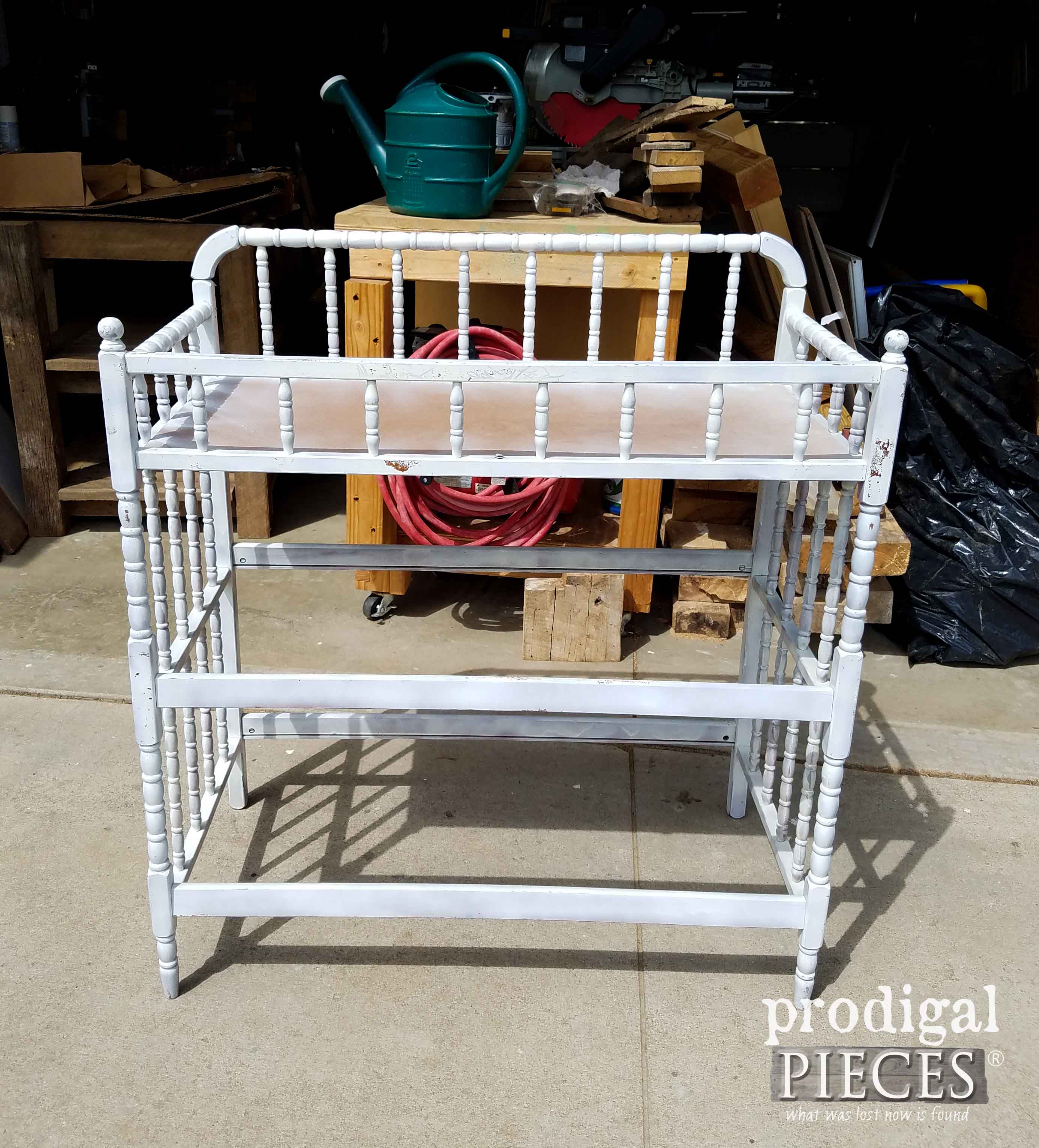 Vintage Changing Table Found Curbside | Prodigal Pieces | prodigalpieces.com