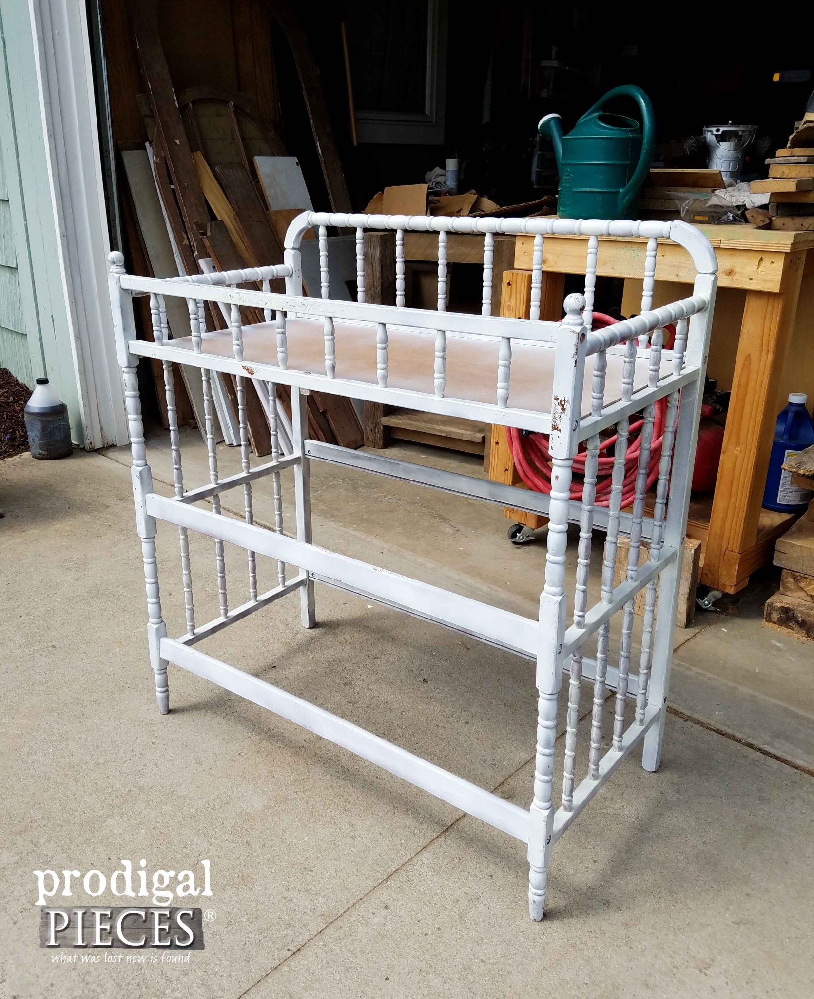 Curbside Changing Table Before Makeover | Prodigal Pieces | prodigalpieces.com