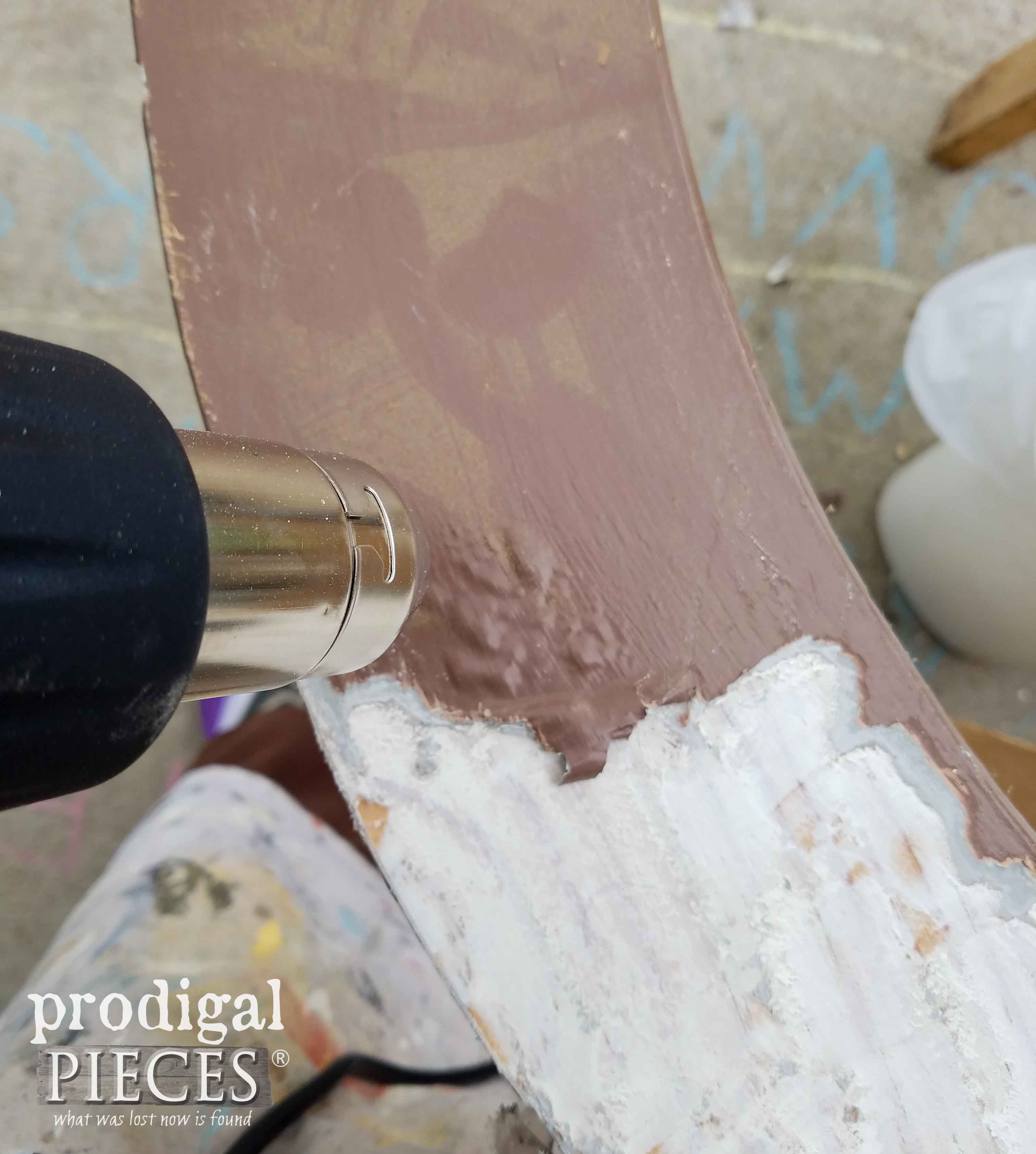Bubbling Paint Using the HomeRight Digital Heat Gun by Prodigal Pieces | prodigalpieces.com