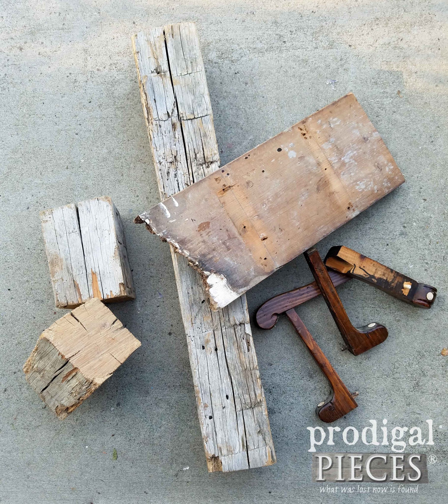 Reclaimed Wood Pile at Prodigal Pieces | prodigalpieces.com