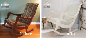Upholstered Rocking Chair Redo - Prodigal Pieces