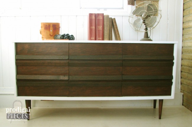 Mid Century Modern Score at Goodwill Gets Makeover by Prodigal Pieces www.prodigalpieces.com #prodigalpieces