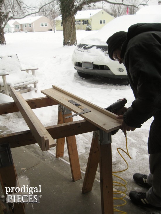 Working in the Snow | prodigalpieces.com