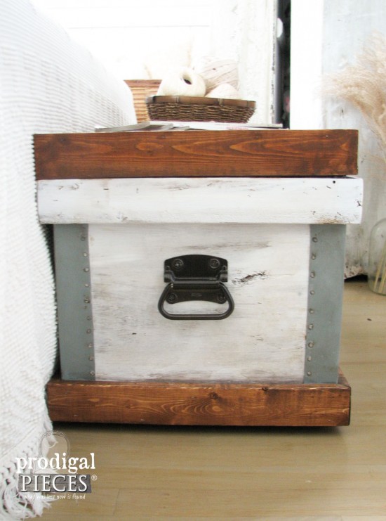 Pottery Barn Trunk Knock Off Themed Makeover Prodigal Pieces