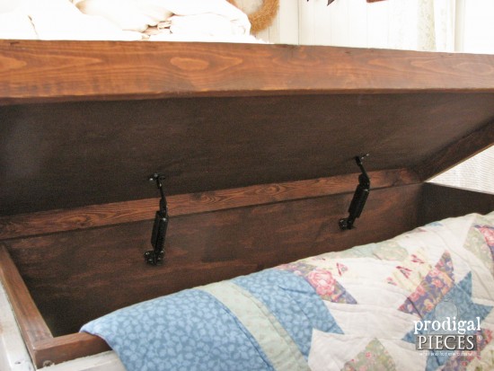 Trunk Hardware in Pottery Barn Knock-Off Josefa Trunk by Prodigal Pieces | prodigalpieces.com #prodigalpieces