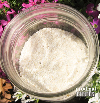 Grits in Mason Jar to Get Rid of Ants | Prodigal Pieces | www.prodigalpieces.com