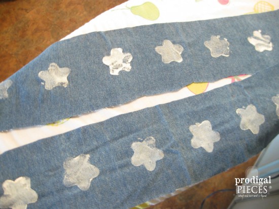 Ironing Fabric Bunting | prodigalpieces.com