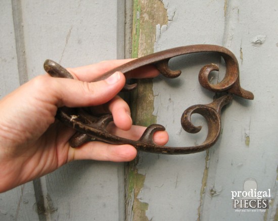 Scrap Iron Pieces for Reclaimed Game Table by Prodigal Pieces | prodigalpieces.com