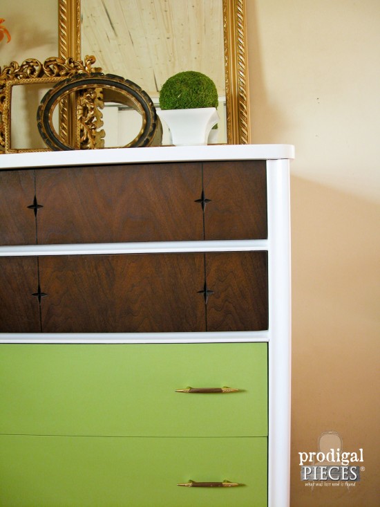 Side View of Mid Century Chest | prodigalpieces.com