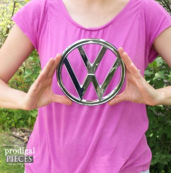 Vintage Volkswagen Emblem | prodigalpieces.com #prodigalpieces