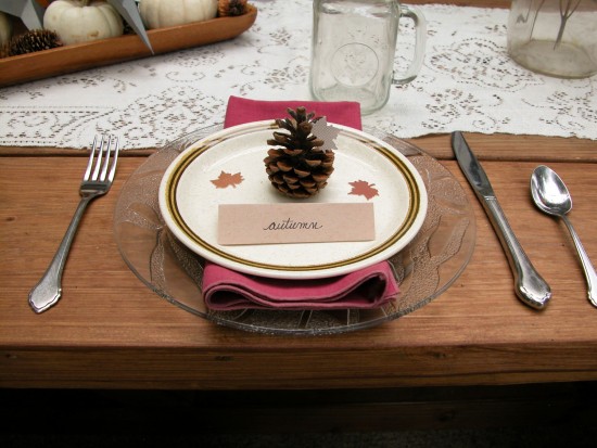 Autumn Table Setting by Larissa of Prodigal Pieces | prodigalpieces.com #prodigalpieces