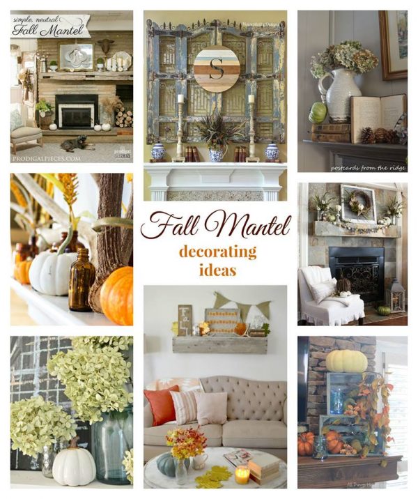 Inspiration for Mantels - The Fall Ideas Tour - Prodigal Pieces