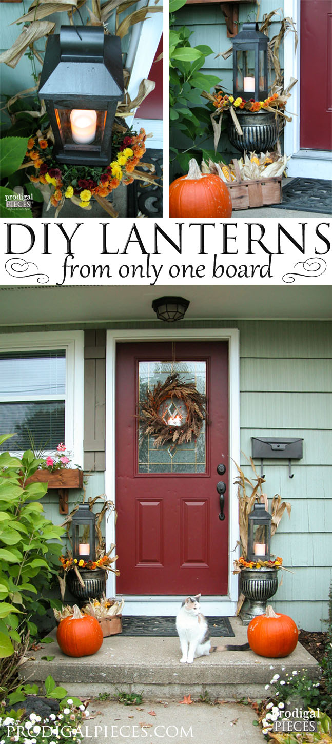 DIY Lanterns from One Board | Prodigal Pieces | www.prodigalpieces.com