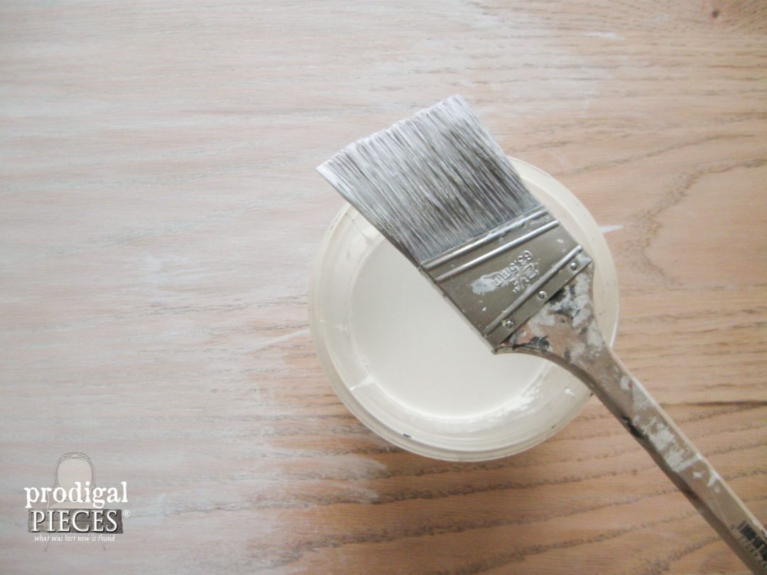 Whitewashed (or Limewashed) Wood Prodigal Pieces