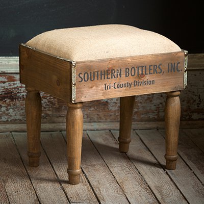 Rustic Foot Stool by Decor Steals | Prodigal Pieces | www.prodigalpieces.com