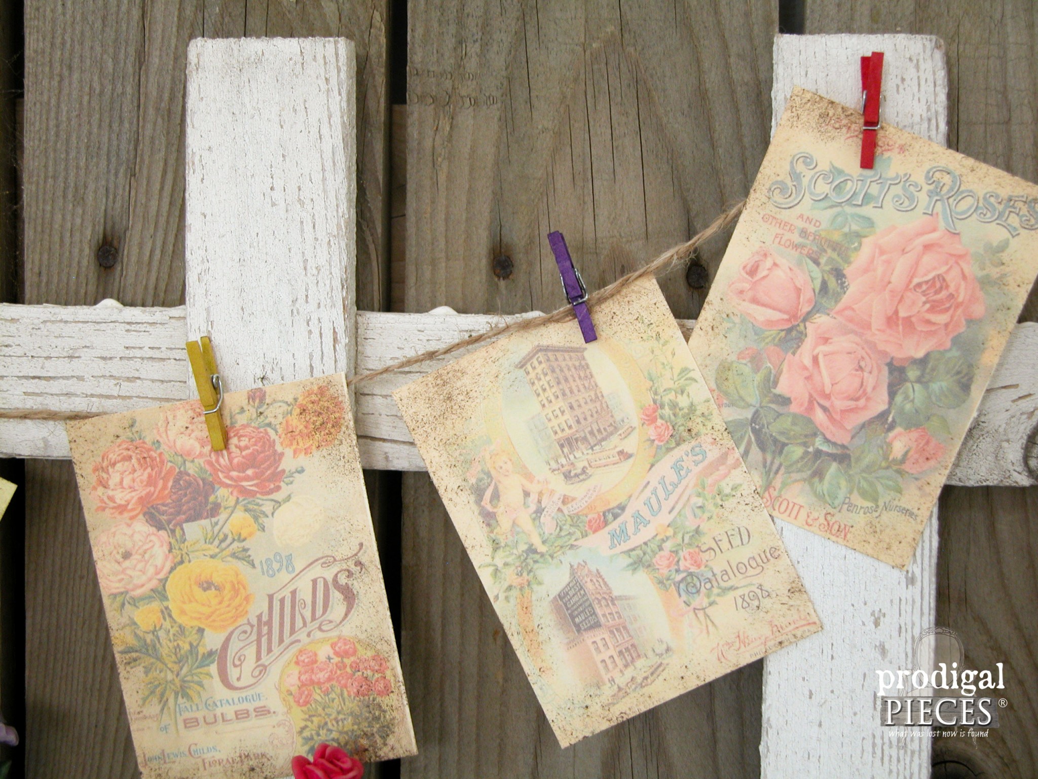Printable Vintage Seed Packs by Prodigal Pieces | www.prodigalpieces.com