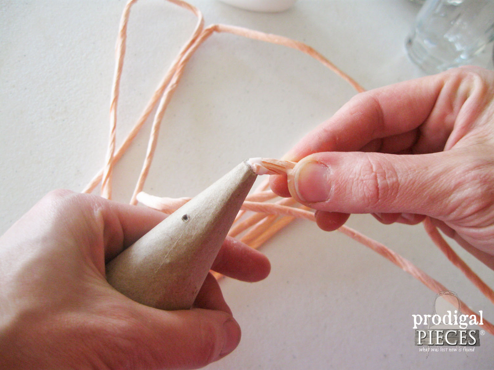 Threading Paper Twist into Natural Cat Toys | Prodigal Pieces | www.prodigalpieces.com