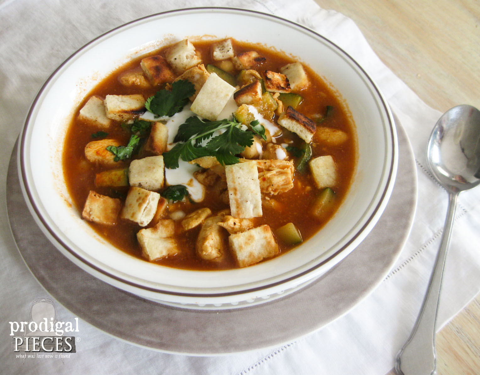Blue Apron Chicken & Chickpea Stew Nourising Foo by Prodigal Pieces | prodigalpieces.com