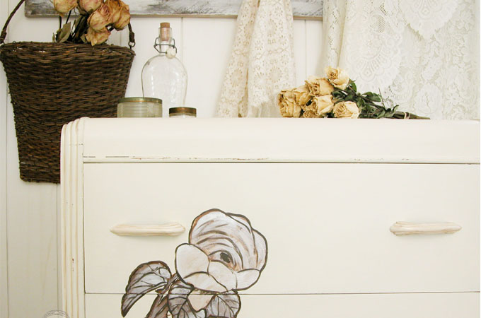 Featured Shabby Chic Chest of Drawer | Prodigal Pieces | www.prodigalpieces.com
