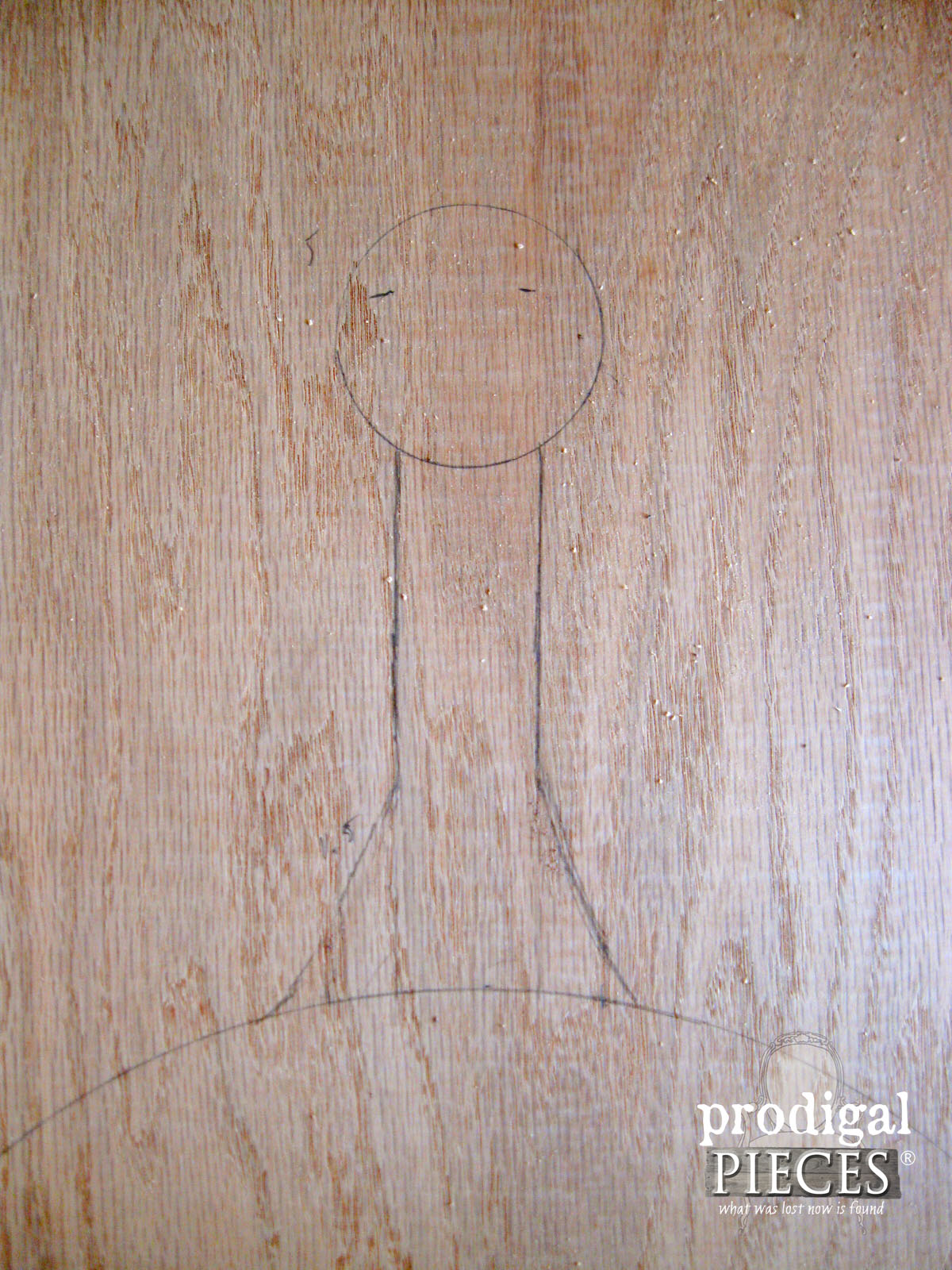 Pencil Drawing for DIY Cheese Board | Prodigal Pieces | www.prodigalpieces.com