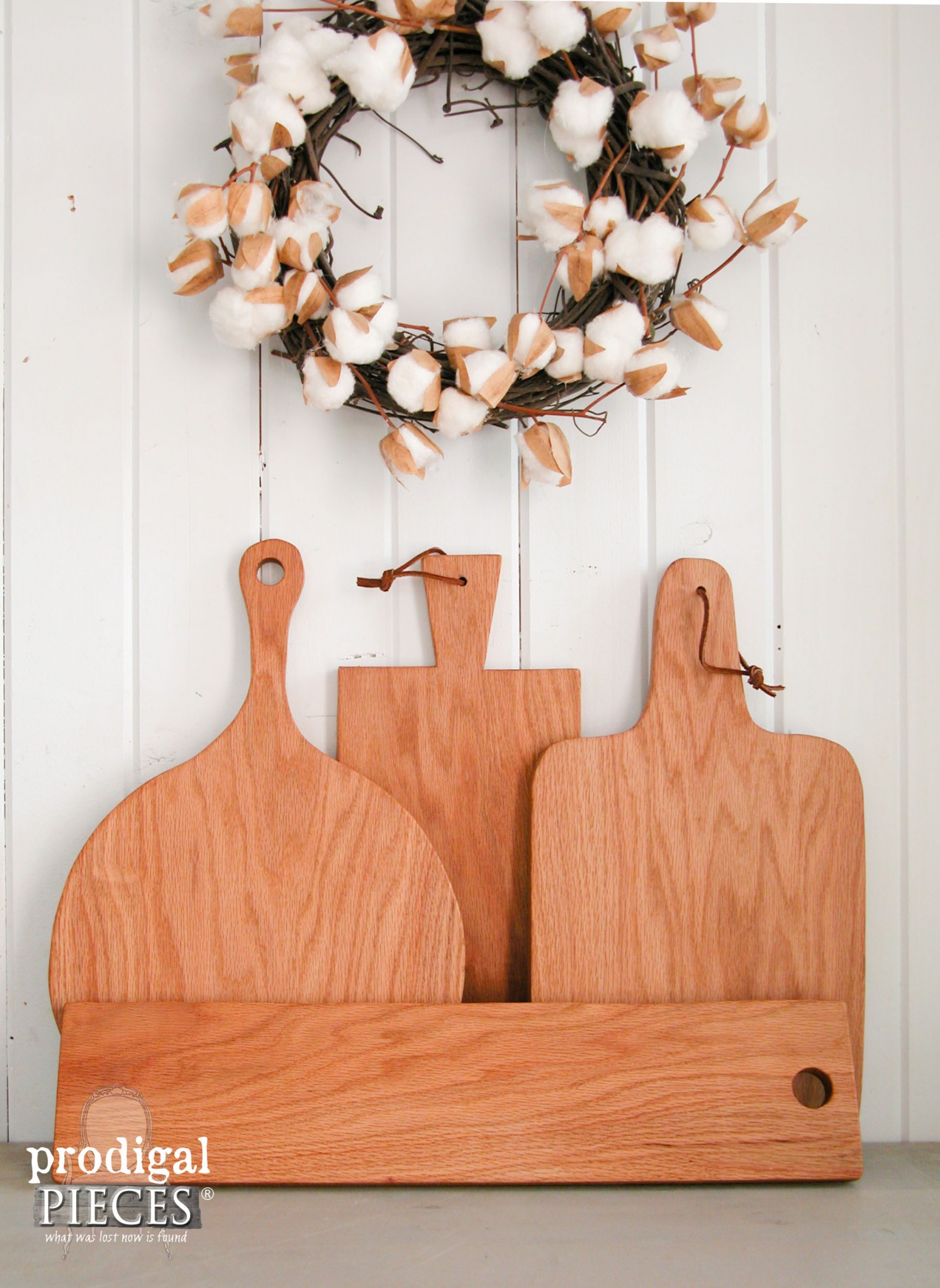 You Can Have Your Own Collection of Farmhouse Cutting Boards for $34 Using this Tutorial by Prodigal Pieces | www.prodigalpieces.com