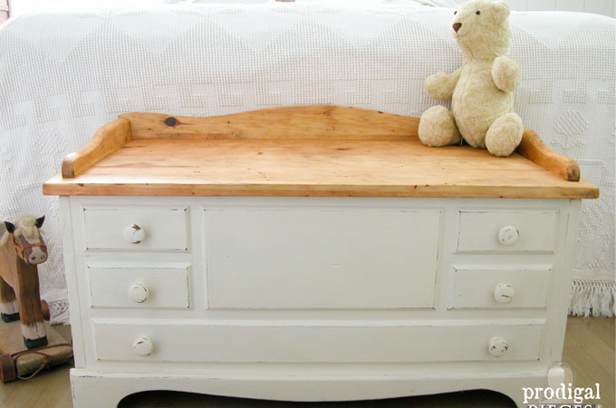 Featured Child's Wooden Chest by Prodigal Pieces | www.prodigalpieces.com