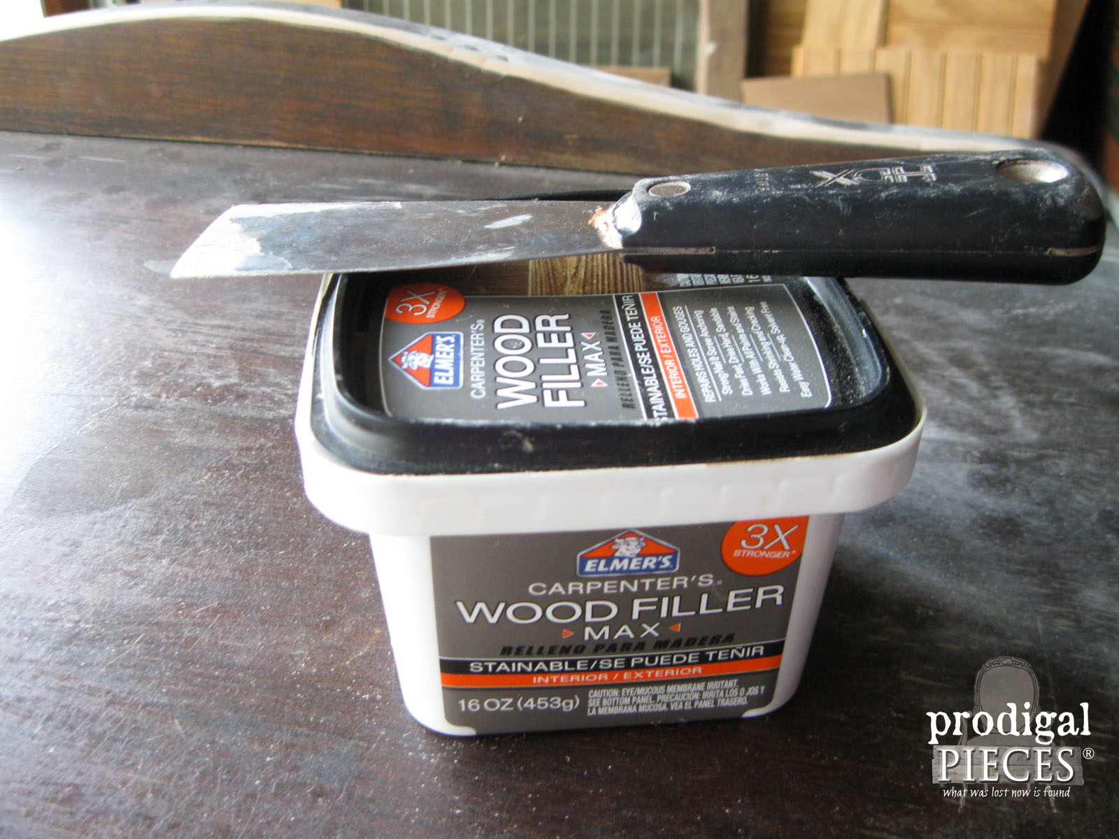 Elmer's Wood Filler for Making Repairs | Prodigal Pieces | www.prodigalpieces.com