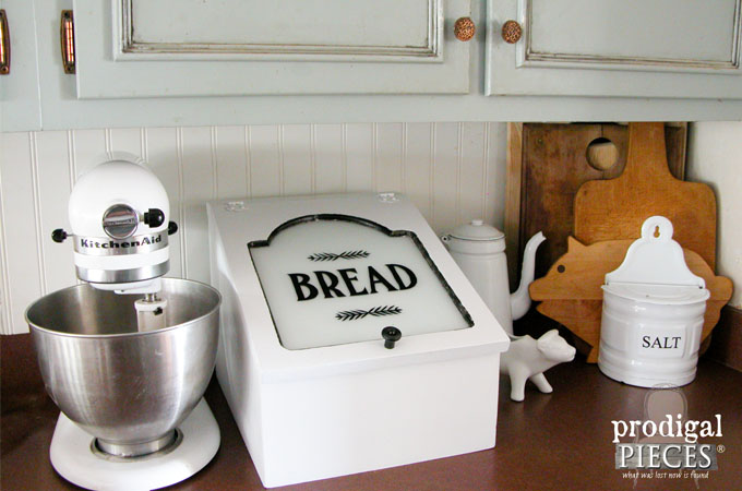 Featured Repurposed Bread Box by Prodigal Pieces | www.prodigalpieces.com