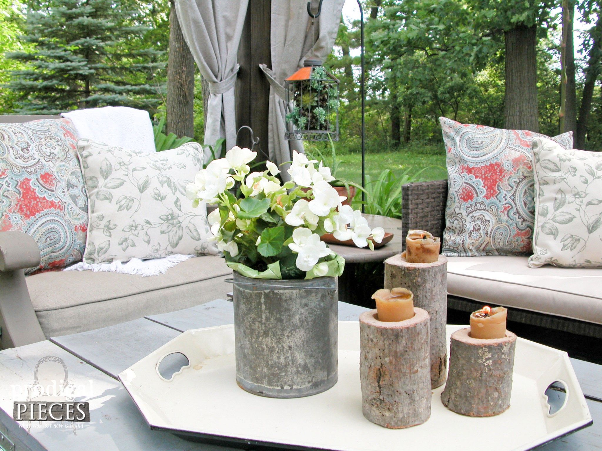 Outdoor Pillows on a Budget by Prodigal Pieces | www.prodigalpieces.com