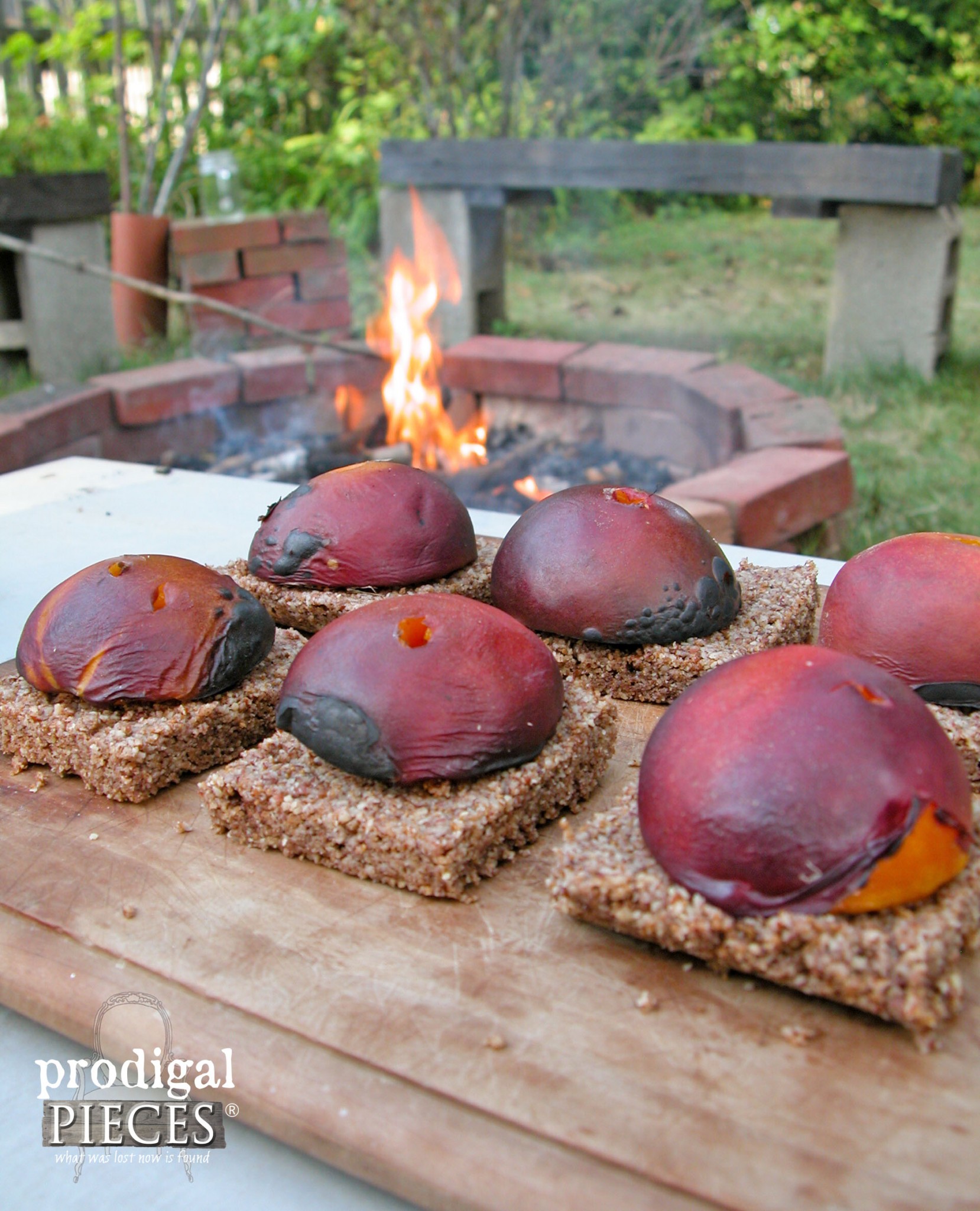 Roasted Stone Fruit on Grain & Gluten Free Crust by Prodigal Pieces | www.prodigalpieces.com