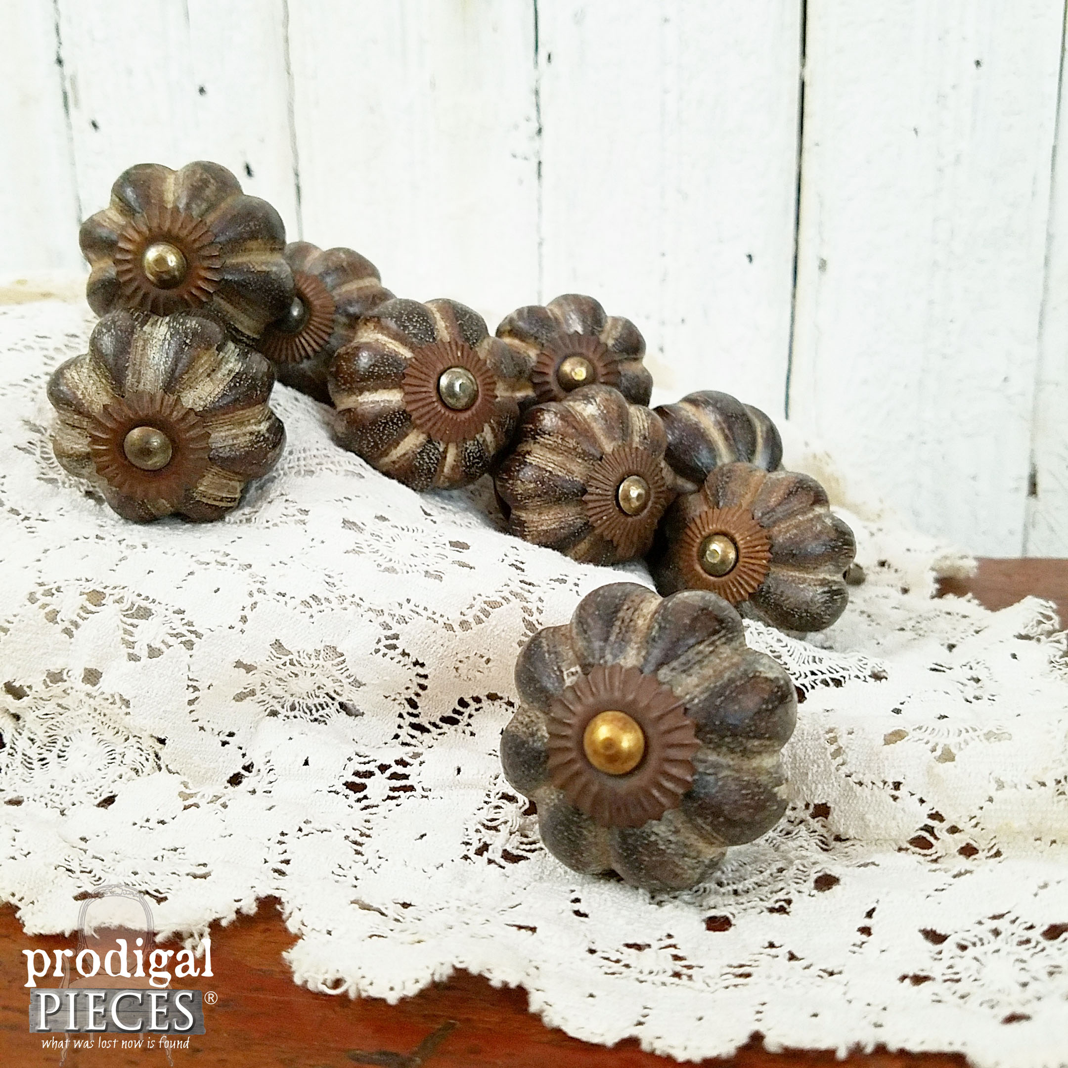 Wooden Melon Furniture Knobs by Rustic Brands | Prodigal Pieces | www.prodigalpieces.com