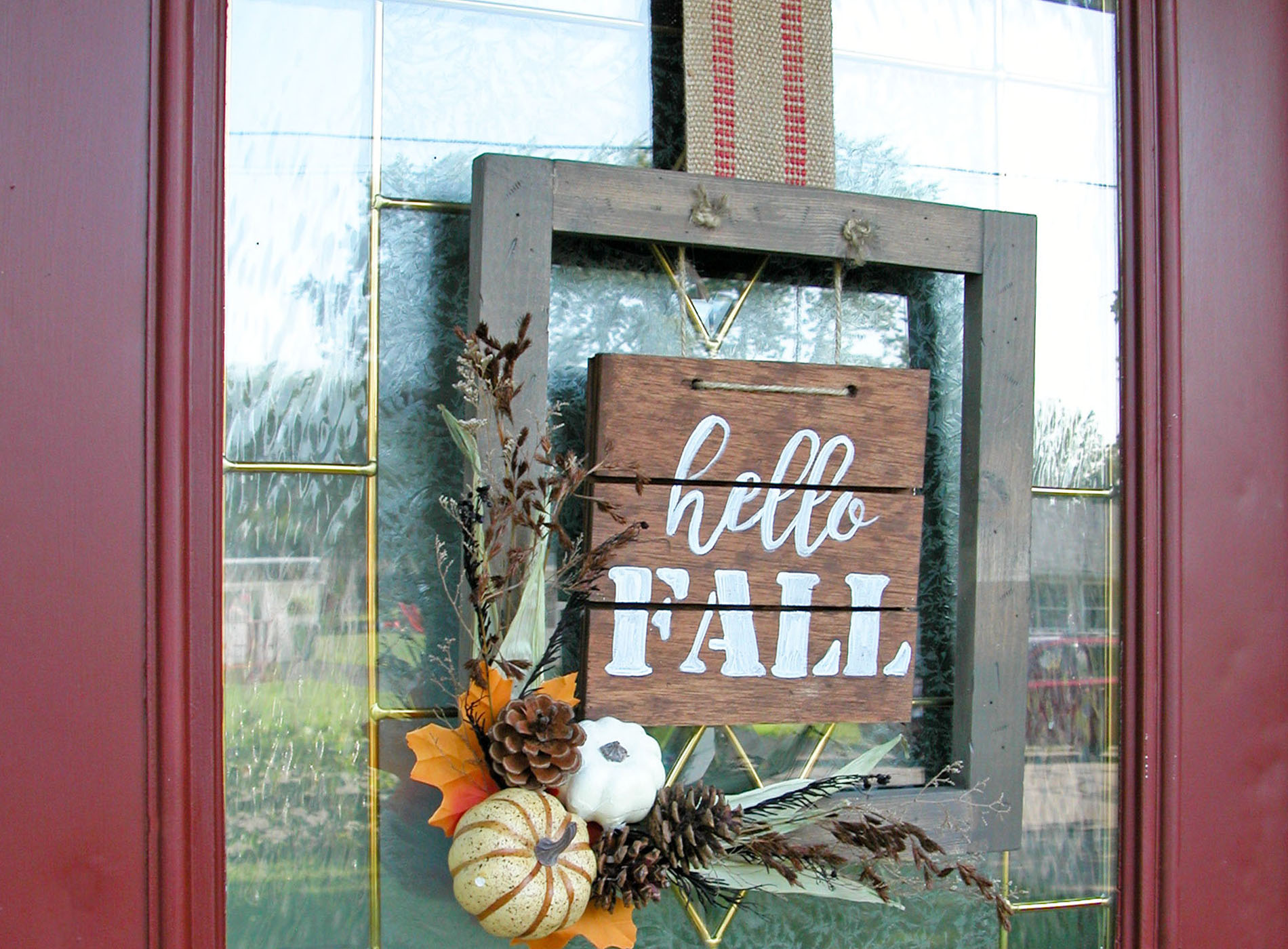 Featured Hello Fall Sign Tutorial by Prodigal Pieces | www.prodigalpieces.com