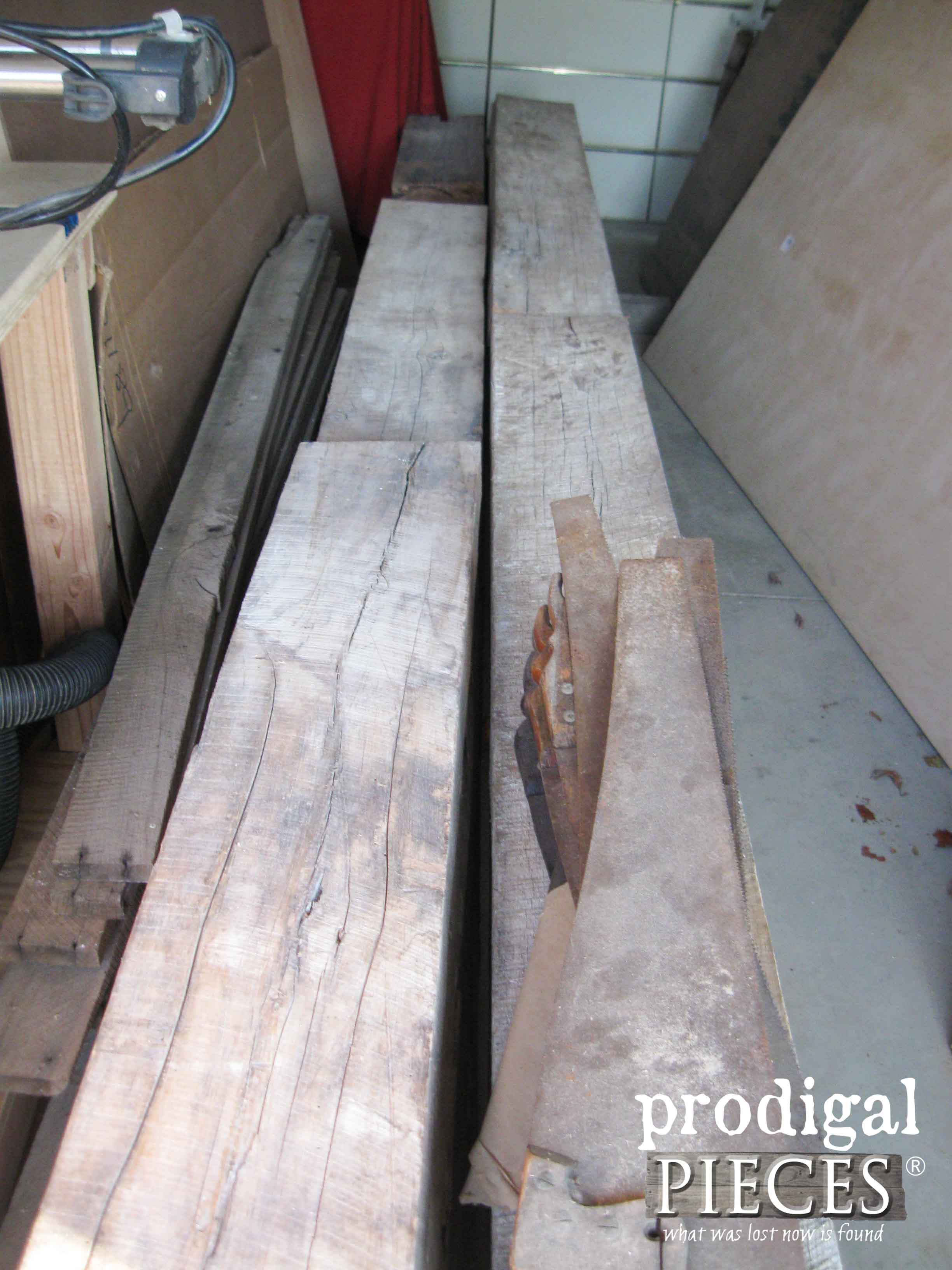 Reclaimed Barn Wood for Countertops | Soda Crate Stand by Prodigal Pieces | prodigalpieces.com