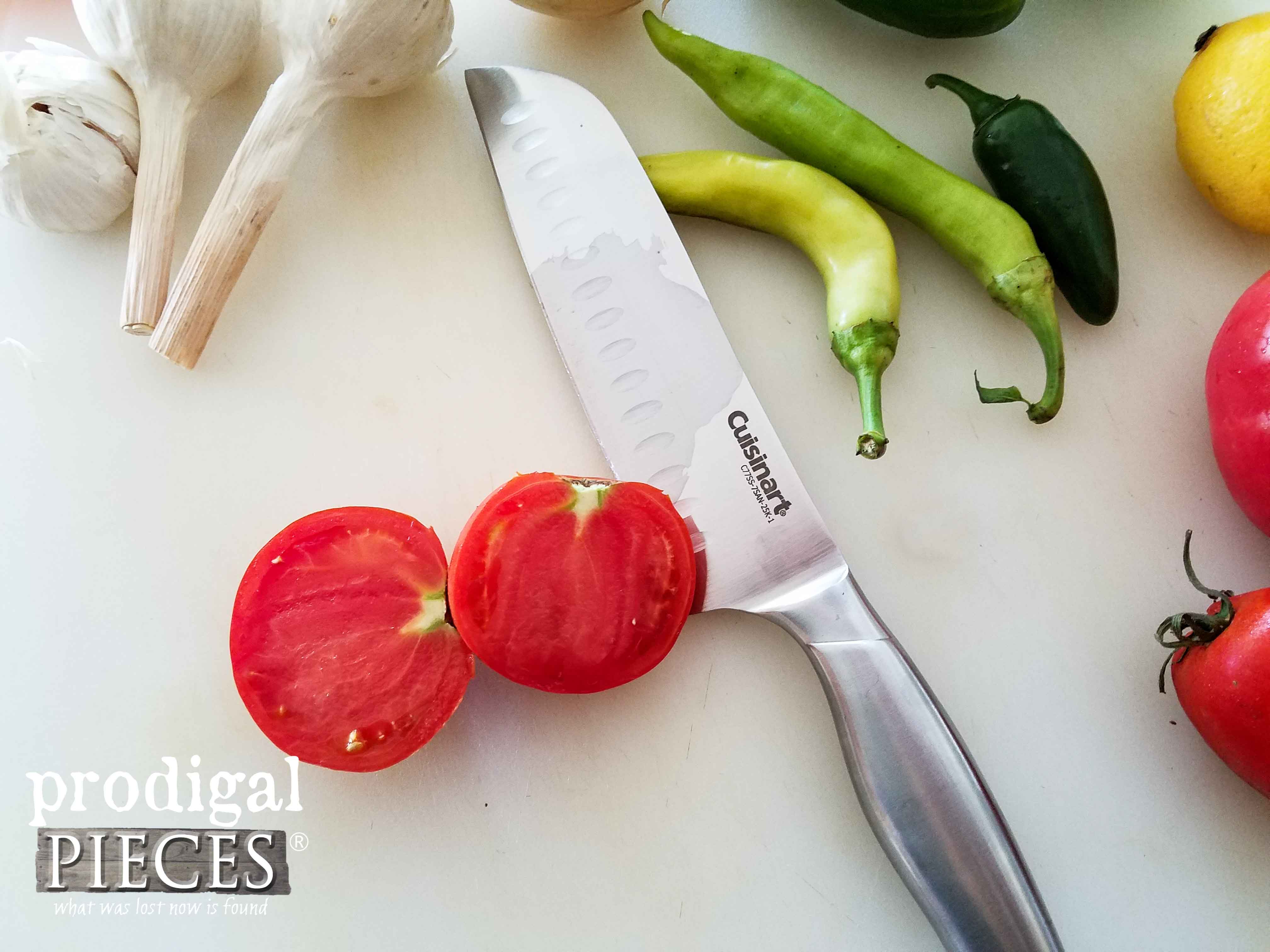 Fresh Cut Tomato Straight from the Garden | Prodigal Pieces | prodigalpieces.com
