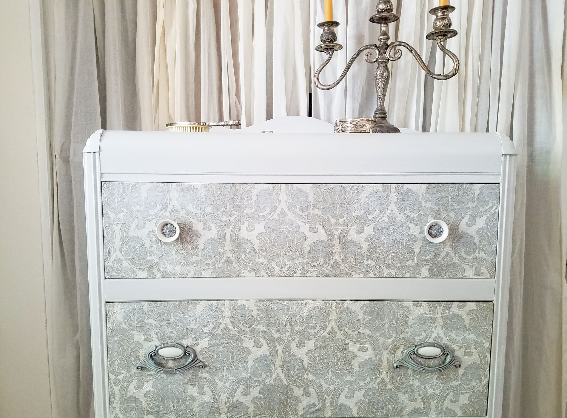 Featured Decoupage Furniture Tutorial by Prodigal Pieces | www.prodigalpieces.com