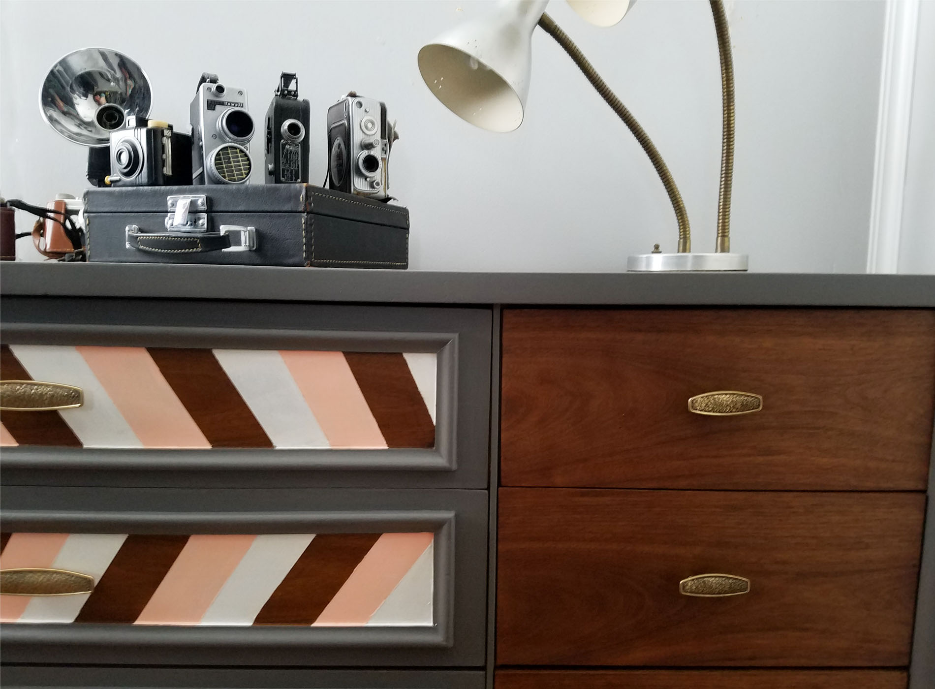 Featured Mid Century Modern Dresser Makeover by Prodigal Pieces | www.prodigalpieces.com