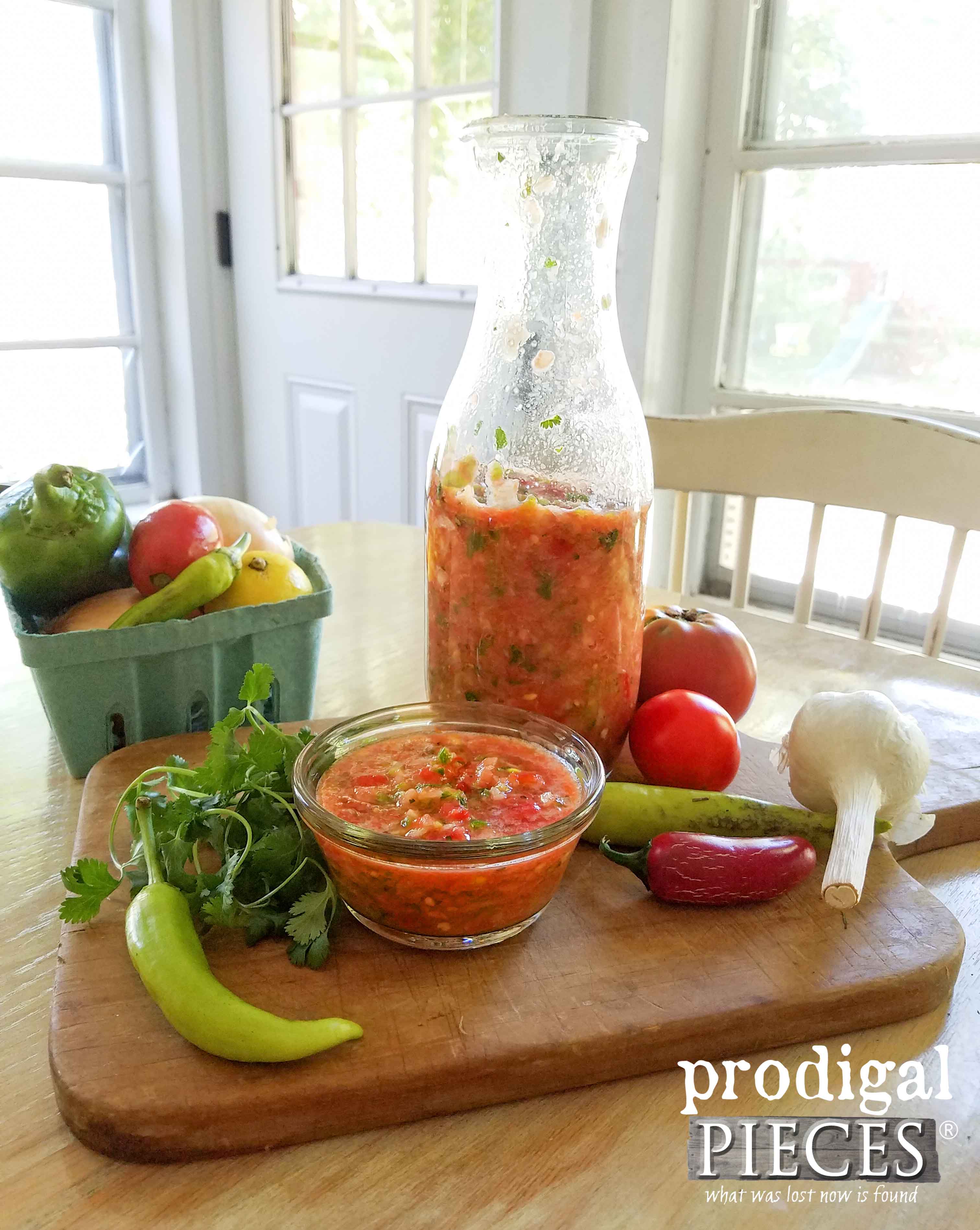 Fresh or Fermented Garden Salsa for Nourishing Food | Prodigal Pieces | www.prodigalpieces.com