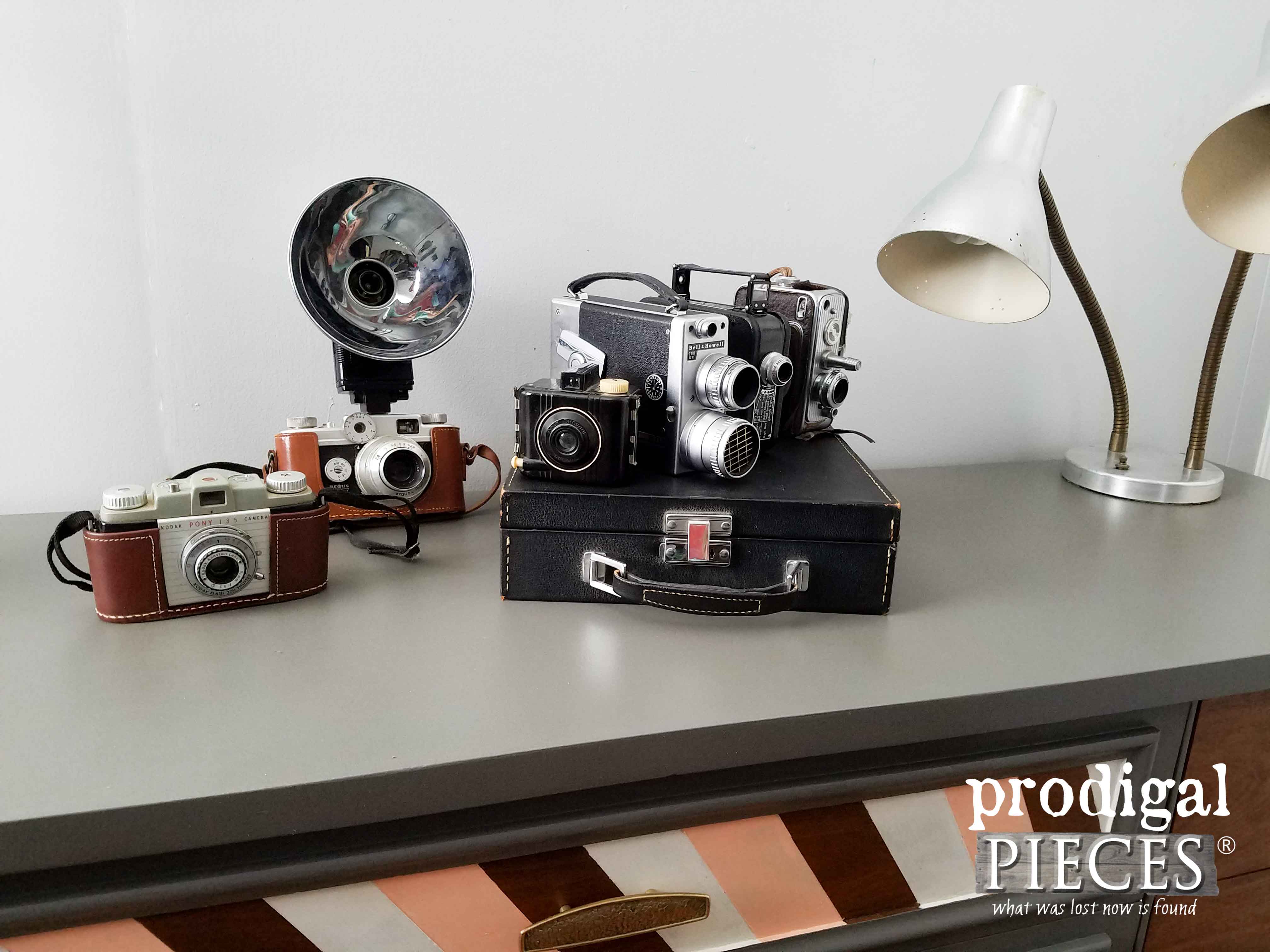 Vintage Camera Collection by Prodigal Pieces | www.prodigalpieces.com