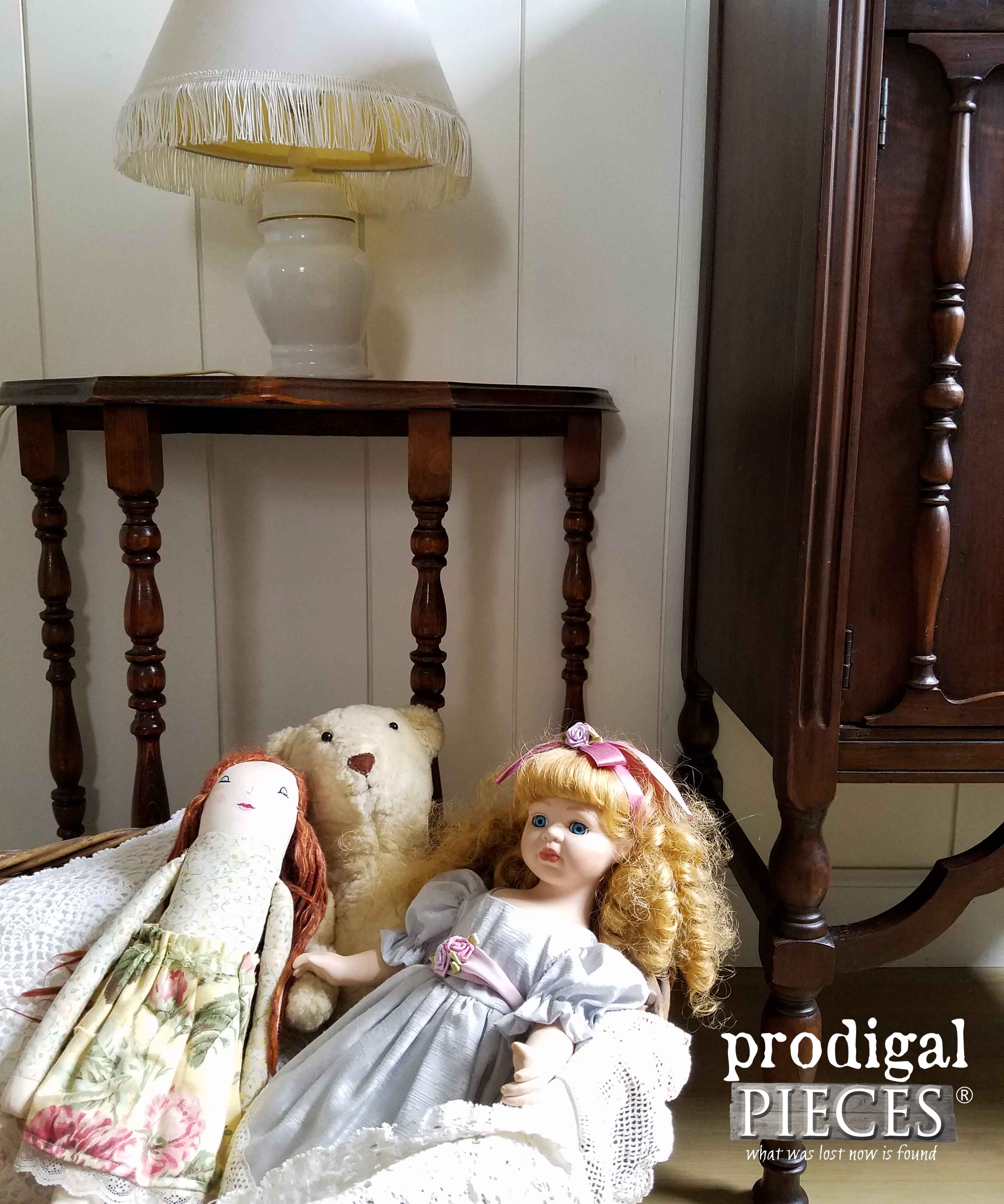 Vintage Doll Basket | Prodigal Pieces | www.prodigalpieces.com