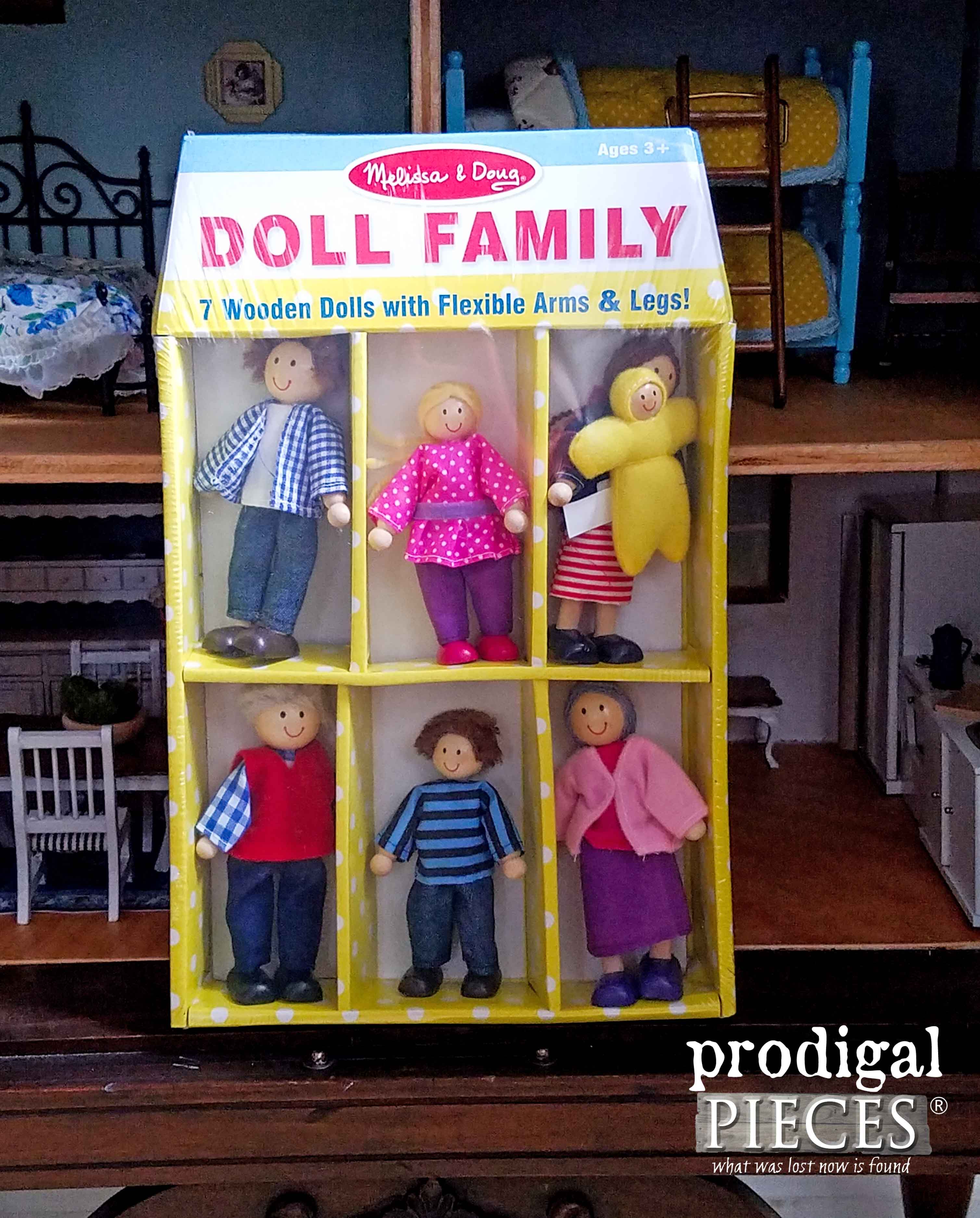 Melissa & Doug Wooden Dollhouse Family | Prodigal Pieces | www.prodigalpieces.com