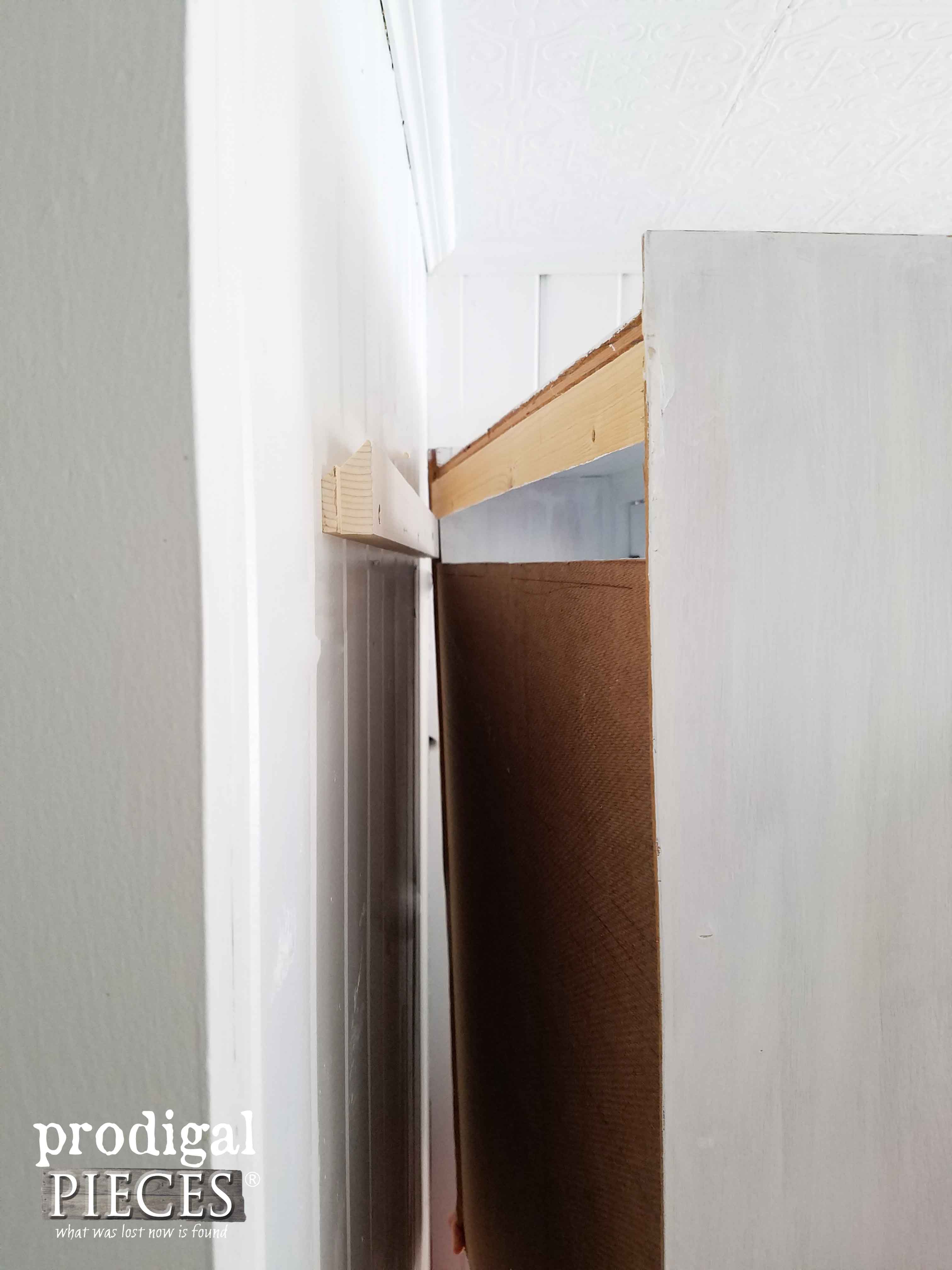 How to Hang a Cupboard using a Wall Cleat by Prodigal Pieces | prodigalpieces.com