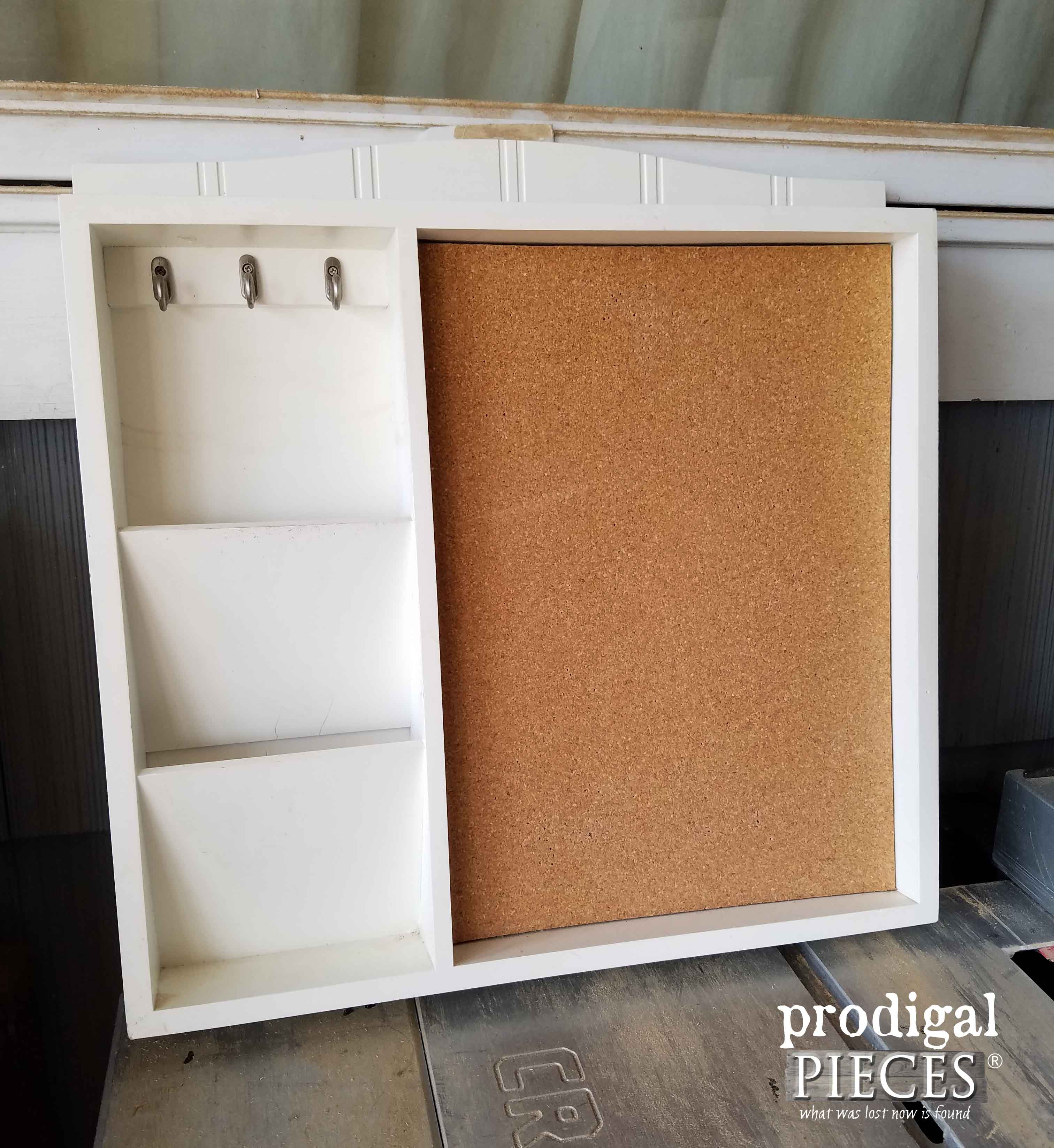 Thrift Store Cubby Before Makeover | Prodigal Pieces | prodigalpieces.com